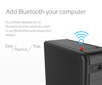ORICO USB wtyczka Bluetooth Adapter 4.0 muzyka Bluetooth odbiornik Audio nadajnik do komputer stancjonarny głośnik bezprzewodowa mysz 2
